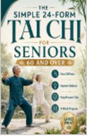 Cover of 24-Form Tai Chi for Seniors